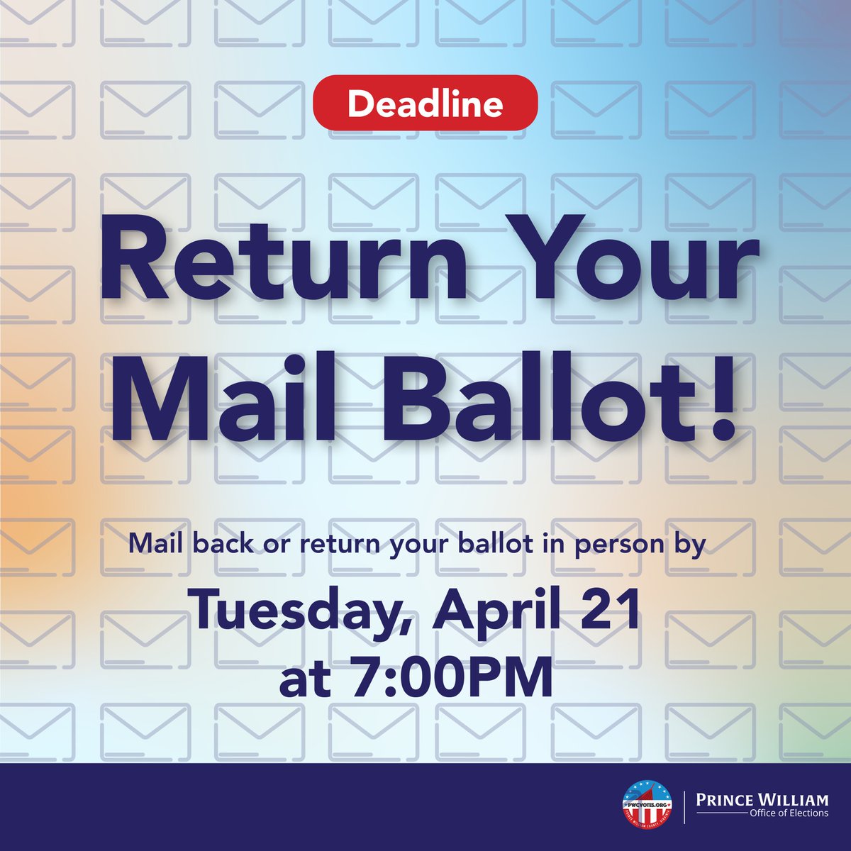 Prince William County Office of Elections tweet media