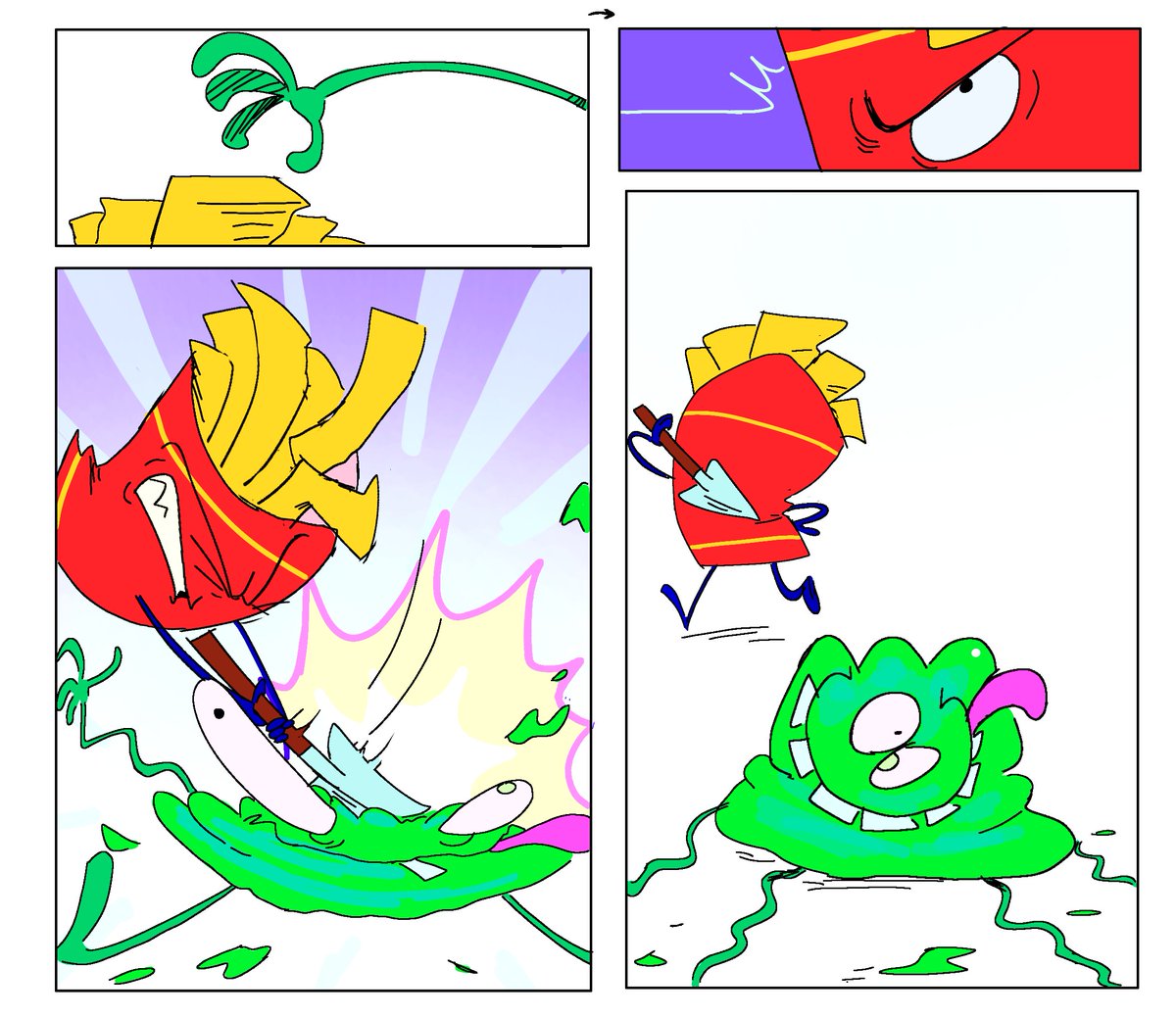carrowthearrow's tweet image. fries #bfdi #osc #osctwt #fries #gelatin