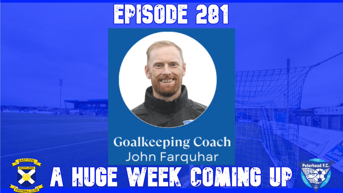 toon_blue's tweet photo. 🆕🎙️ Episode 281 "Pivotal" is out now!

🔵 GK coach @jgfarquhar chats coaching
🔵 East Fife preview w/@Oli__Anderson 
🔵 New contracts for @danny_strachan7 &amp; @Joshkerr5 
🔵 Squad depth for next season

🔗 https://t.co/iWkVDCptU6 https://t.co/EQ6YGTKtUs
