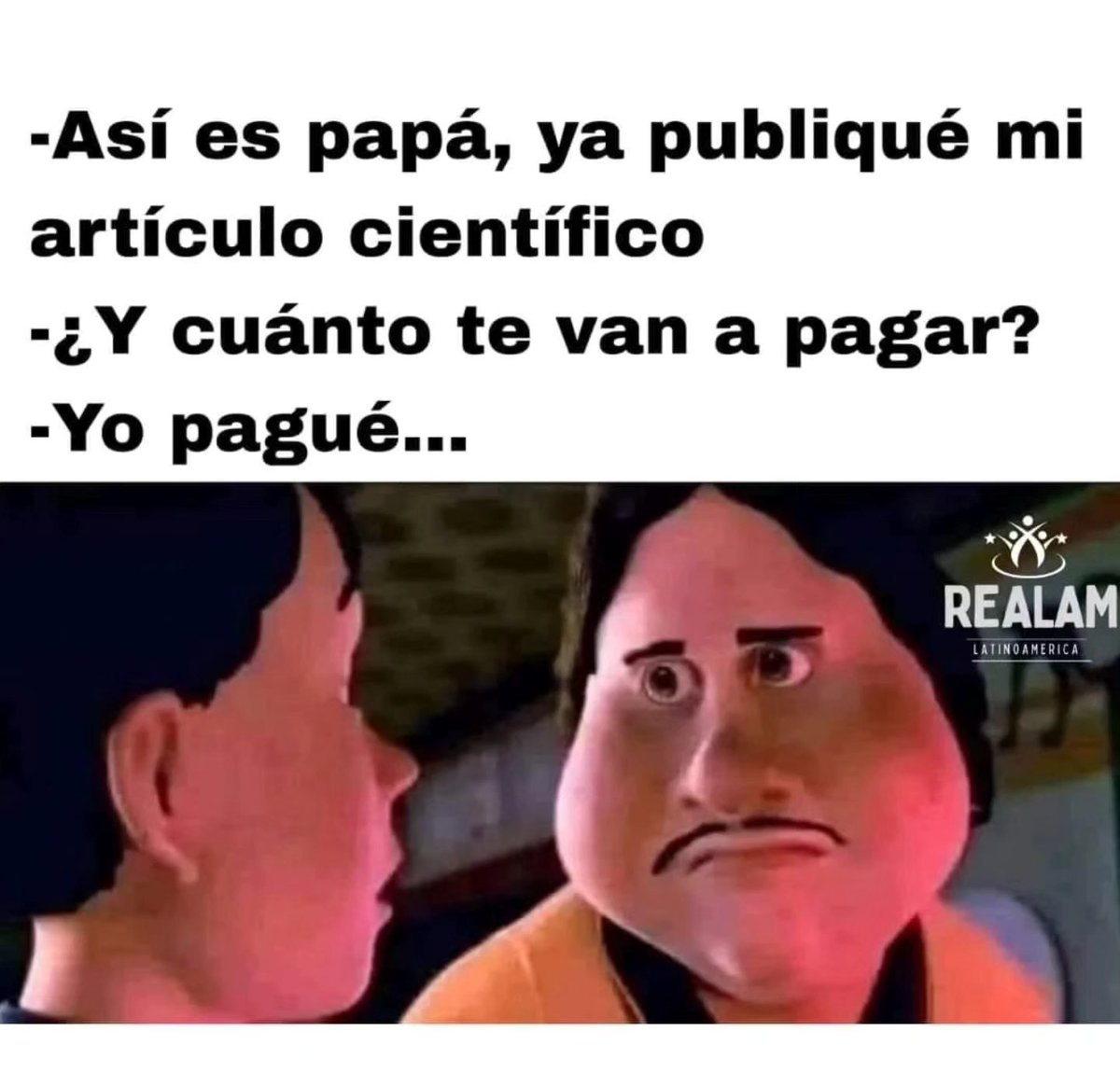 Todo se hace por amor a la ciencia. 🥲