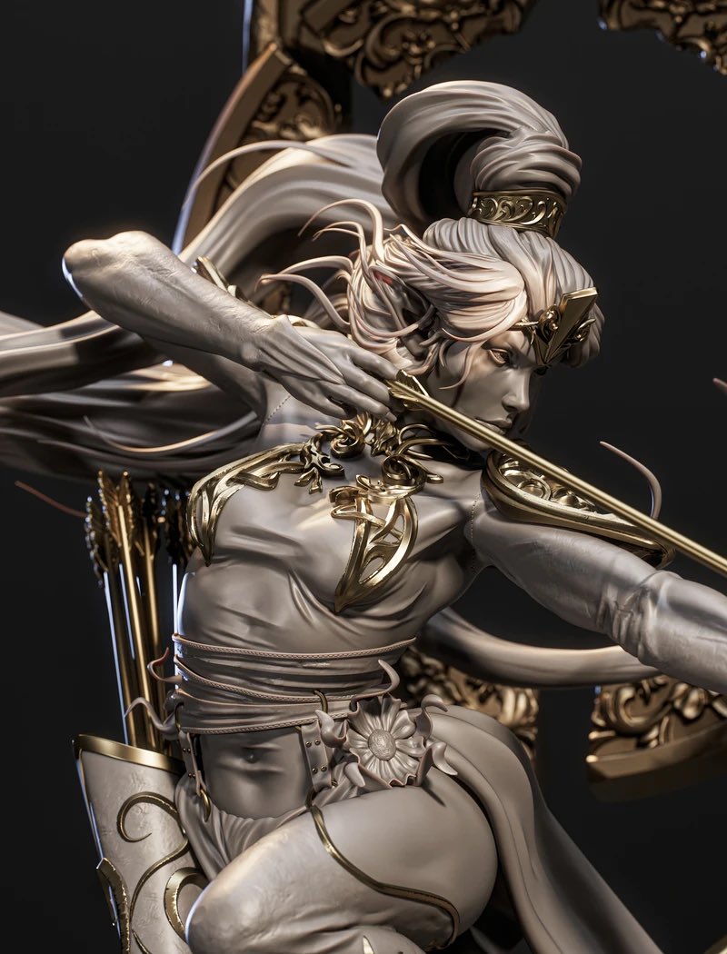 miniature567's tweet photo. Elf Warrior
This is my new personal piece, finally finished and rendered, created during the mentorship of the amazing Jorge Norgaard!
#miniaturepainting #miniature #tabletop https://t.co/9a6TIE3YCY