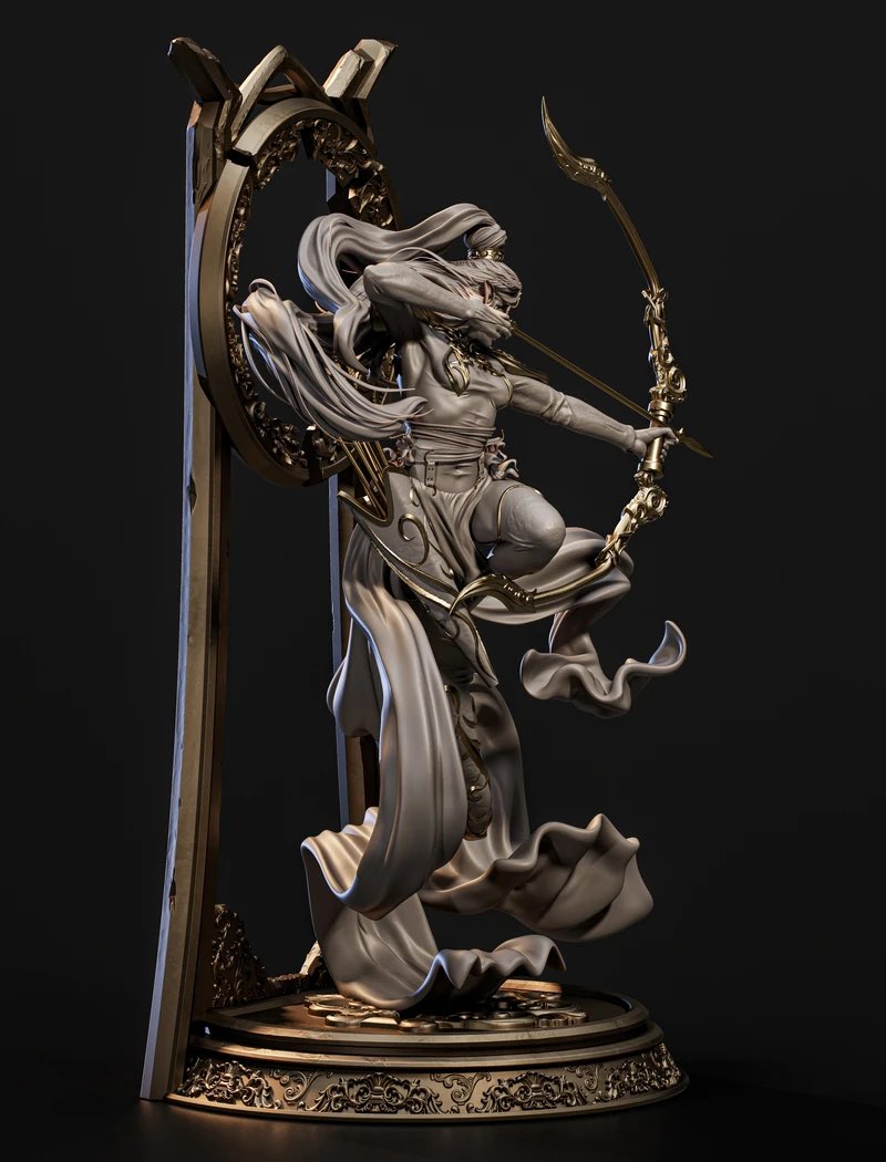 miniature567's tweet photo. Elf Warrior
This is my new personal piece, finally finished and rendered, created during the mentorship of the amazing Jorge Norgaard!
#miniaturepainting #miniature #tabletop https://t.co/9a6TIE3YCY