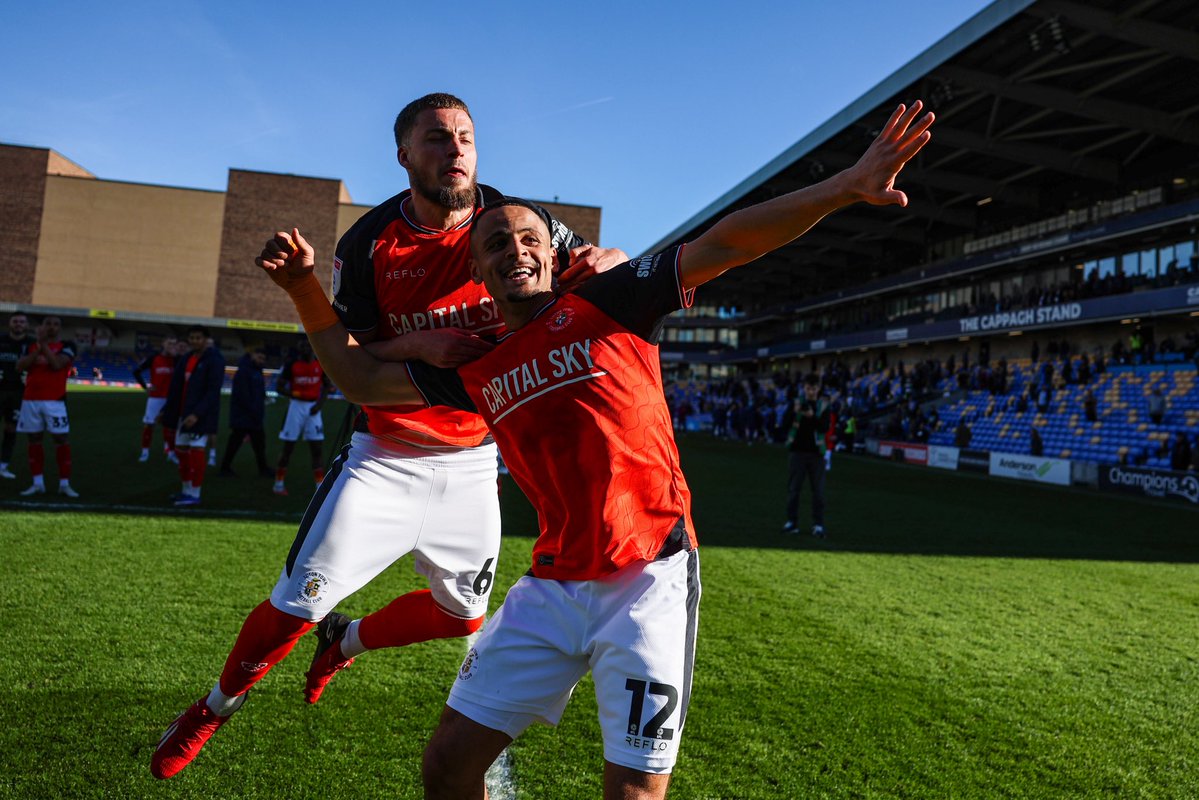 Big win! 🧡

<a href="/LutonTown/">Luton Town FC</a>