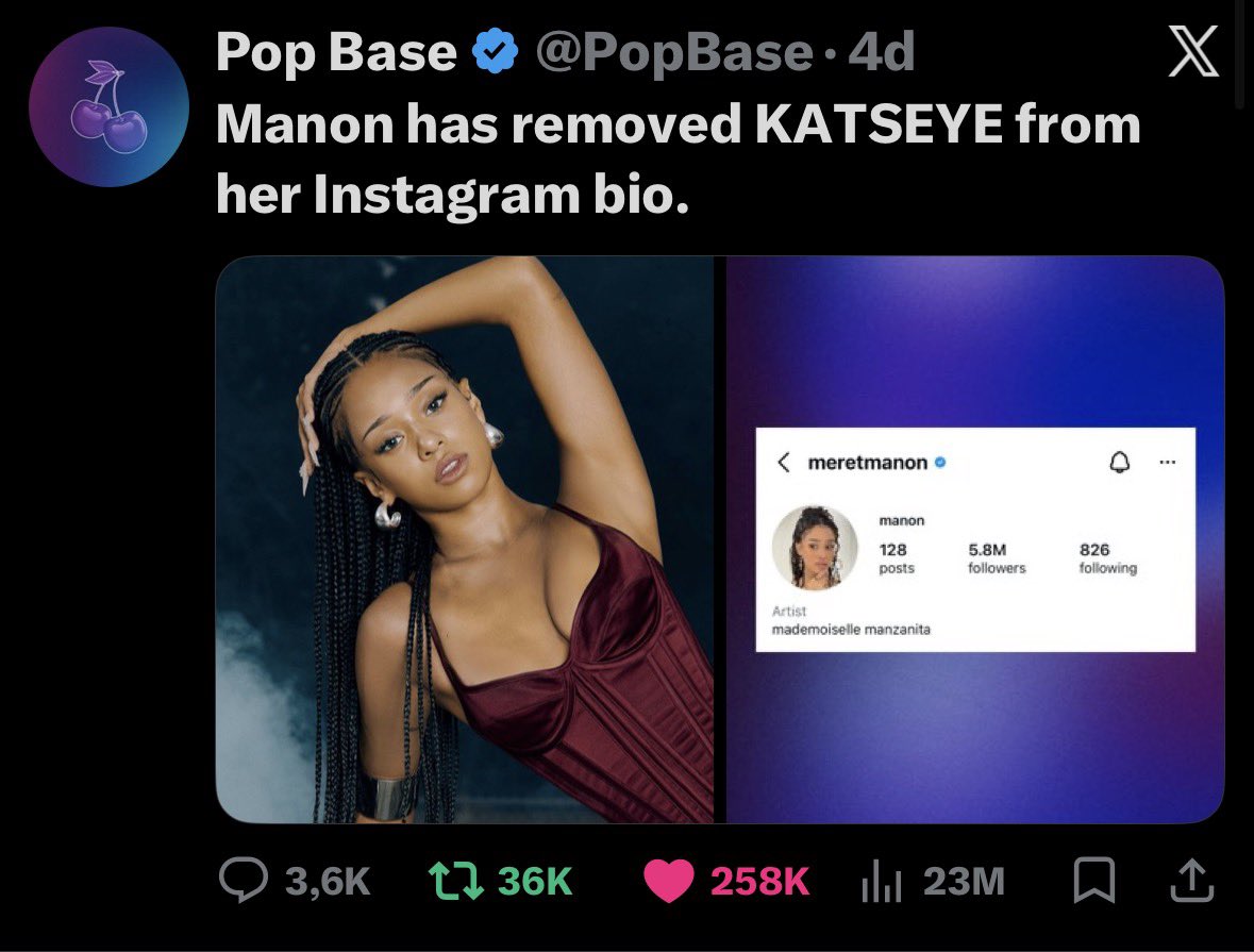 GAGGGGGGG stands with Manon tweet media