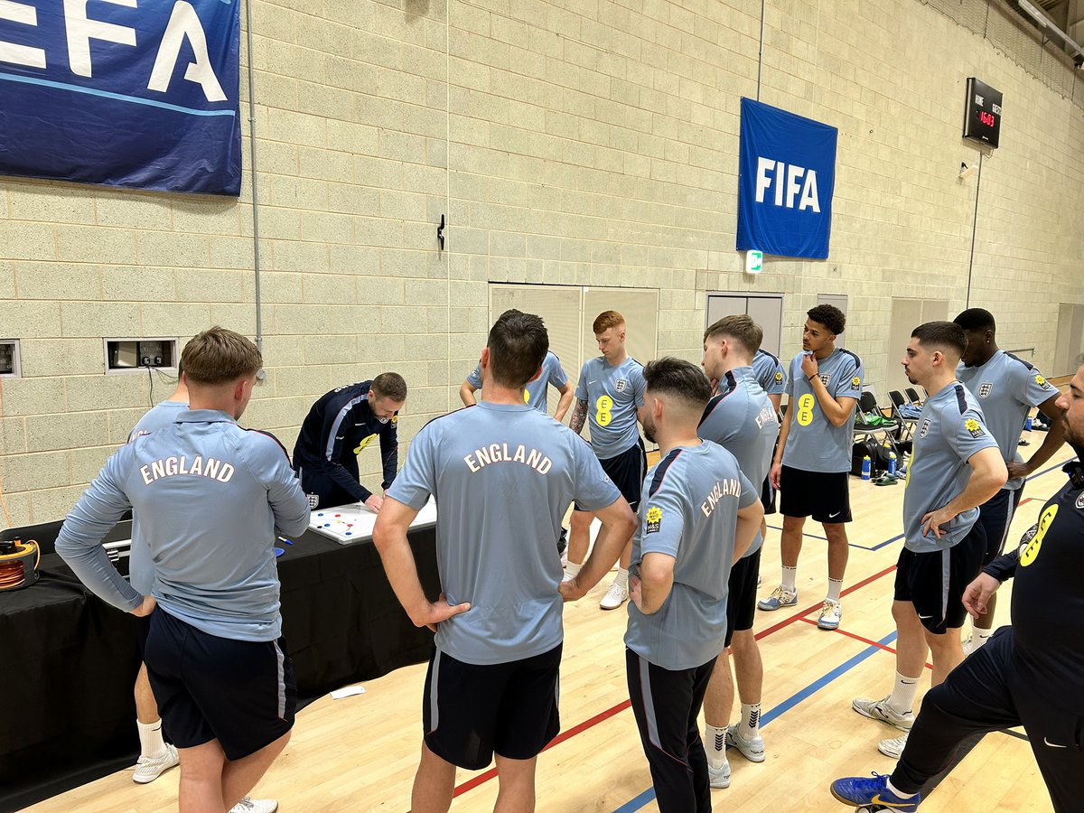 KitSion's tweet photo. We kick off @EnglandFutsal International Futsal Week today with a Challenger Youth Festival. 🙏🏻 @BucksFutsalYth @ProjectFut5al @NG_Futsal @KPRfootballclub High quality competitive futsal all day long. 🙌 #NextGen https://t.co/8FEVGdnwhf