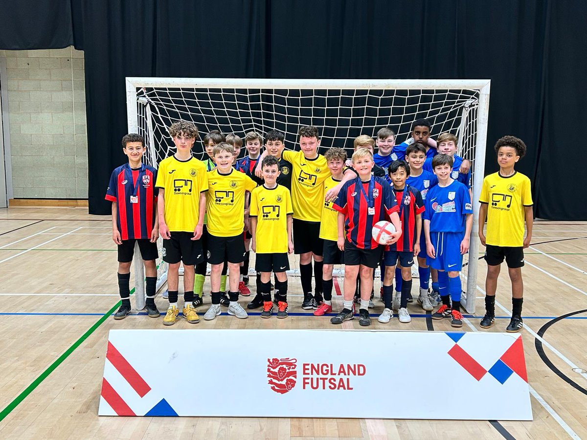 KitSion's tweet photo. We kick off @EnglandFutsal International Futsal Week today with a Challenger Youth Festival. 🙏🏻 @BucksFutsalYth @ProjectFut5al @NG_Futsal @KPRfootballclub High quality competitive futsal all day long. 🙌 #NextGen https://t.co/8FEVGdnwhf