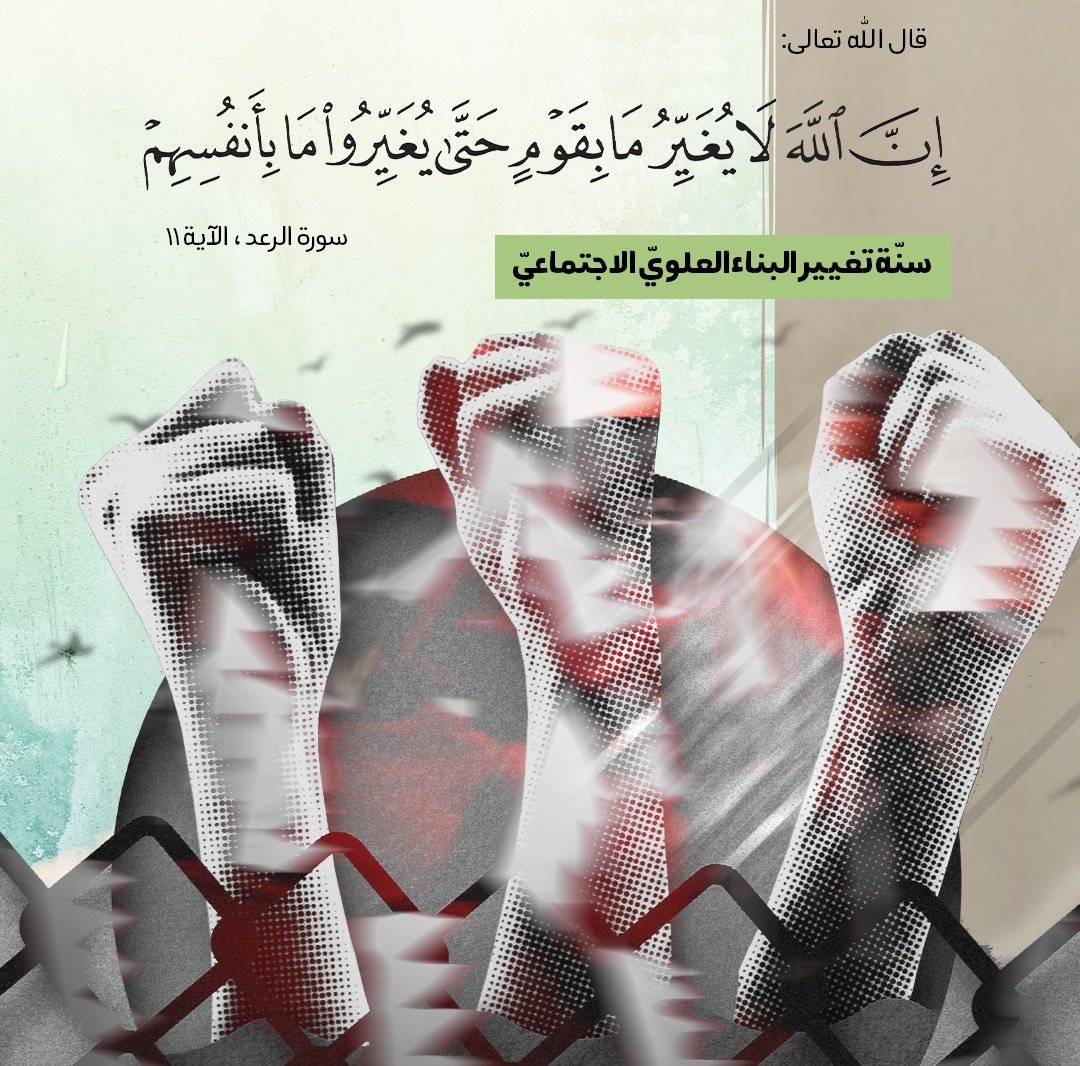 ali_alamri_1973's tweet photo. إِنَّ ٱللَّهَ لَا یُغَیِّرُ مَا بِقَوۡمٍ حَتَّىٰ یُغَیِّرُوا۟ مَا بِأَنفُسِهِمۡۗ
////////////////////////////////////////
سنة ربانية لن تتبدل ولن تتغير ؛
ولكننا لم نتعلم ولم نفهم الدرس حتى الآن https://t.co/SjMVj7I2Xp