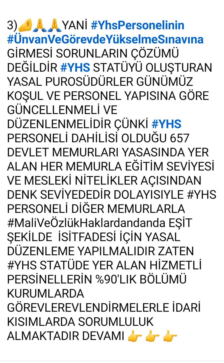 Fetaysabanc2's tweet photo. 1965 YILINDA OLUŞTURULMUŞ OLAN #YardımcıHizmetlerSınıfı STATÜYÜ OLUŞTURAN YASAL PUROSÜDÜRLER GÜNCELLENMELİ VE DÜZENLENMELİDİR 2005/2026 HERSEÇİMDEN ÖNCE SÖZ VERDİNİZ SYN @RTErdogan @dbdevletbahceli @Akparti @MhpTbmmGrubu @isikhanvedat @MemurSenKonf @OnderKahveci @memetsimsek 👇 https://t.co/9WuWBfGkNb