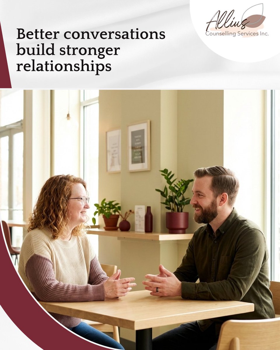 Allius_Services's tweet photo. Struggling with communication in your relationship? Allius Counselling Services offers a safe space to rebuild trust, strengthen connections, and learn healthy ways to have important conversations. 

Discover support: https://t.co/K6b5xRWuGZ

#relationshipcounselling #healthy https://t.co/jeeIpGIi2S