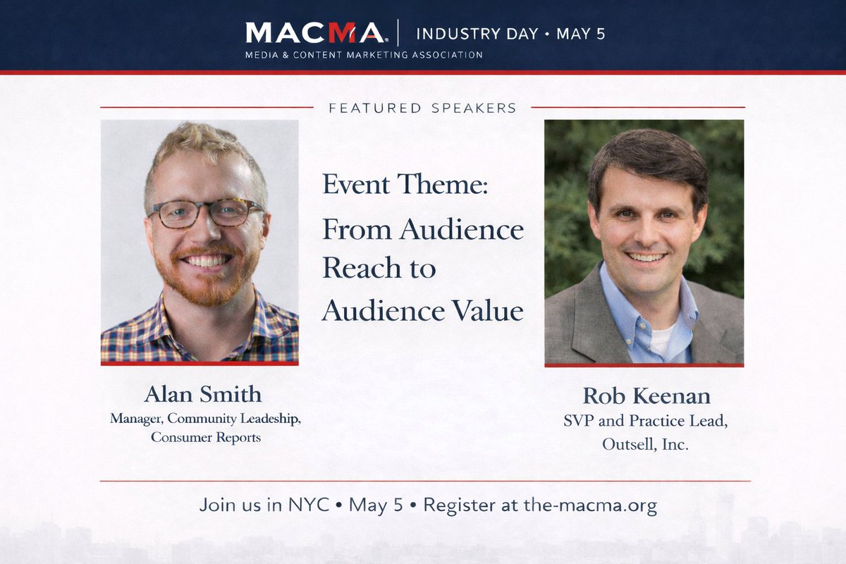 Media, Audience & Content Marketing Association tweet media