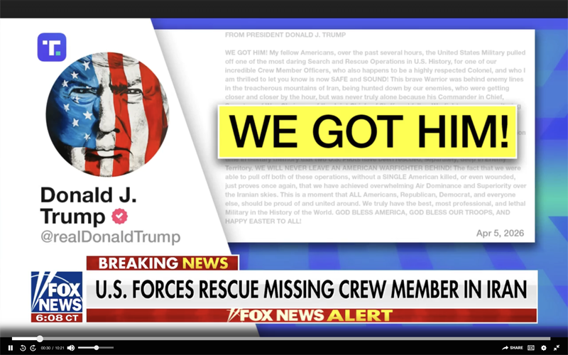 GodReports's tweet photo. US jet downed on Good Friday, crewman rescued on Easter https://t.co/fjEbWr2Bze https://t.co/maDoXwuFDj