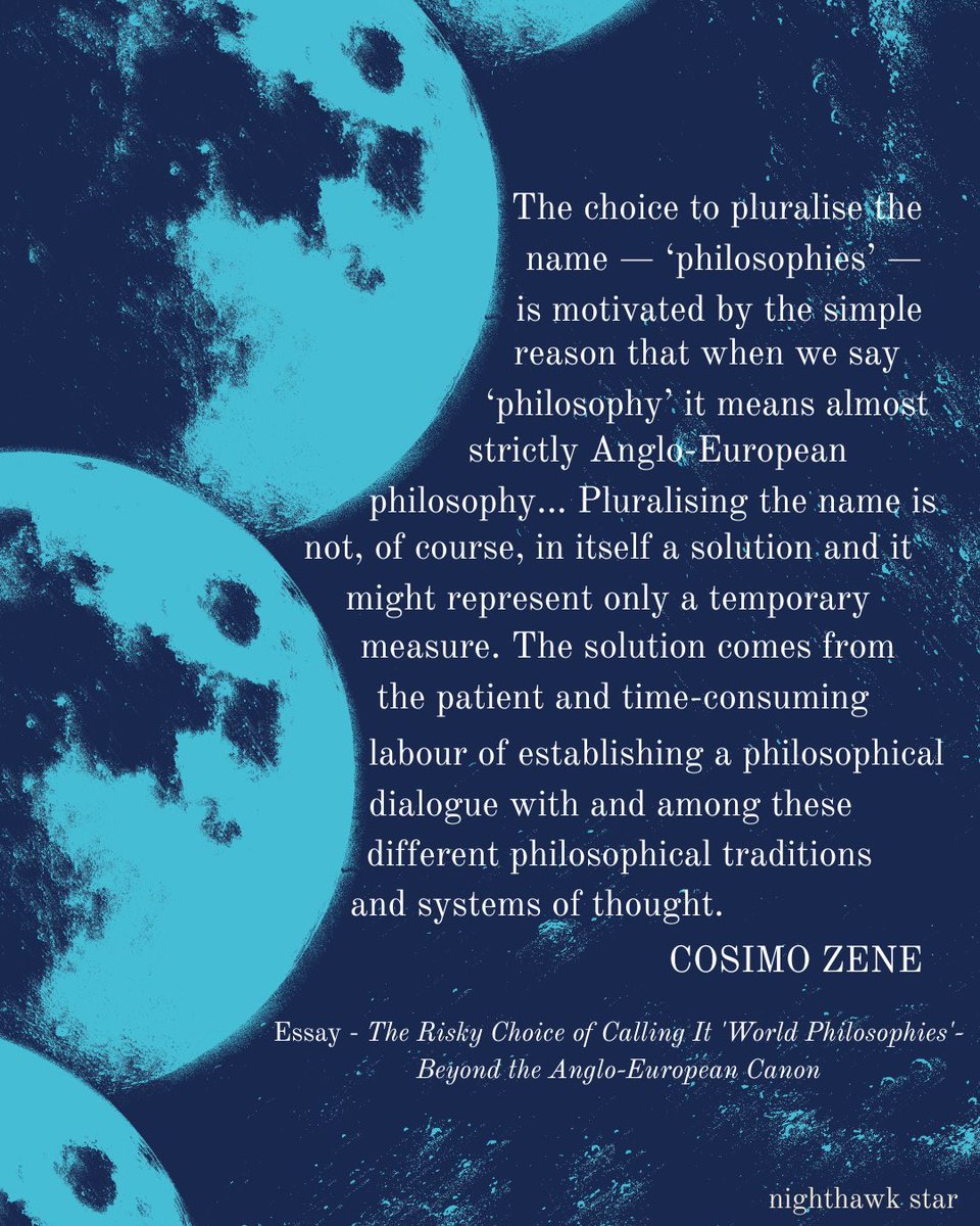 SNEAK PEEK: Professor Cosimo Zene’s essay will be published in the first issue of Nighthawk Star. Subscribe for free to our newsletter now (link in bio) to receive a digital copy of the magazine upon publication!

#literature #philosophy #fiction #litmag #literarymagazine