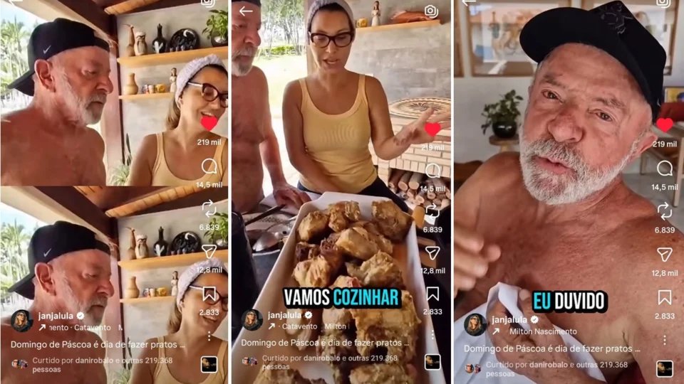 gazetadopovo's tweet photo. Janja cozinha paca, animal silvestre que tem caça proibida pelo Ibama

https://t.co/4HSrMH6IJB https://t.co/XAT2zpFIaA
