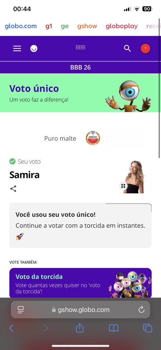 PopularidadeBBB's tweet photo. @uniaorenault Me bloqueia entao moreh, nao vou nem dormir com o teu block 😘 https://t.co/X8mSHYzSM6