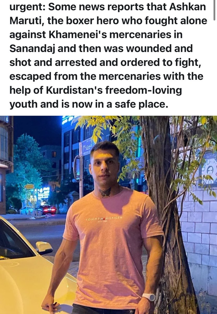 PersianRednek's tweet photo. If you think you recognize the guy in the video you’re right. It’s Ashkan Morovati. Fled to Iraq during Mahsa Amini uprising. His mom was taken hostage. He posted this on his Instagram as well. Not sure what his motive is but I’ll be diving deep into this‼️ https://t.co/loAZuyYvyj