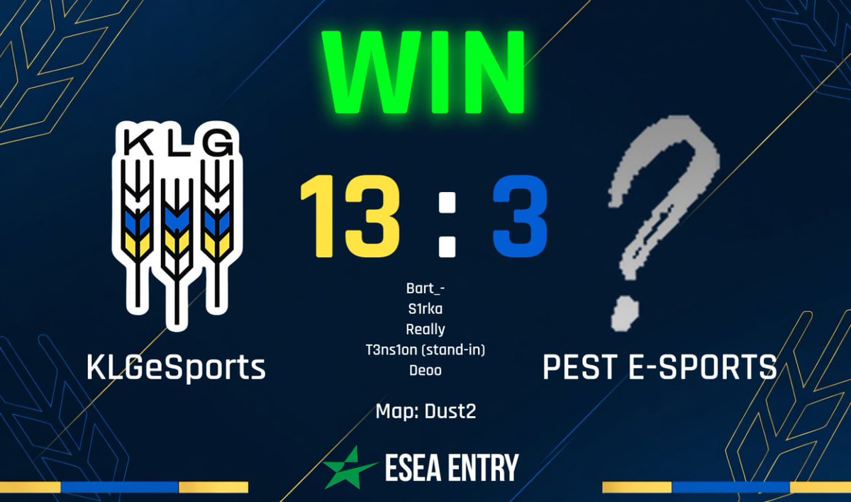 KLGeSport's tweet image. So important to start well!
#klg #esea