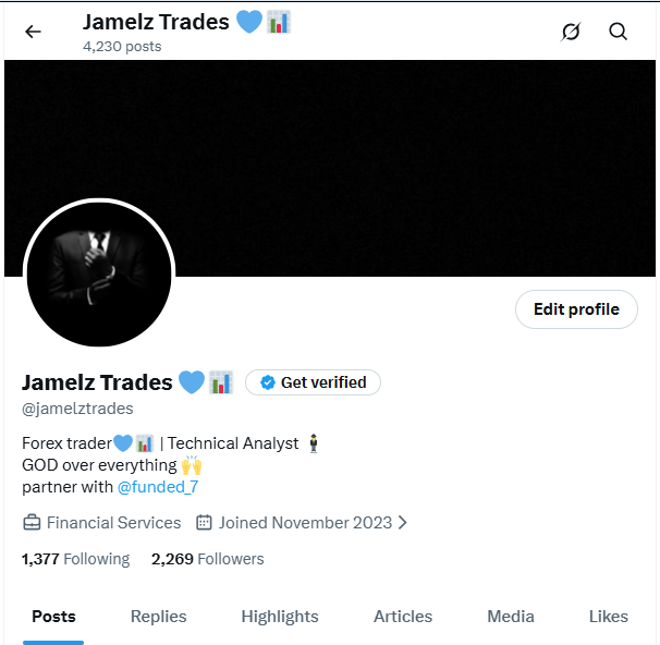 Jamelz Trades 💙📊 tweet media