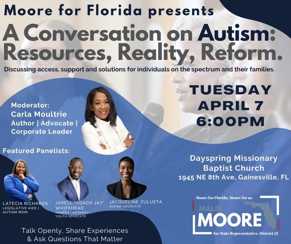 MOOREforFL's tweet photo. Join us tomorrow night for this important conversation.

RSVP HERE: https://t.co/MvUSNnkzgQ https://t.co/LPMzZhReOy