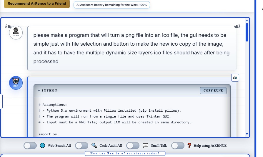ArRENCEAI tweet media
