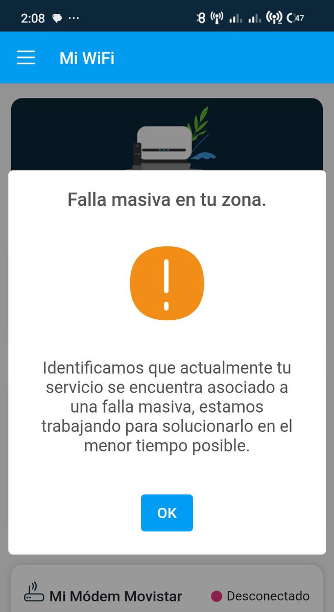 dgonzalezconeo's tweet photo. Pésimo el servicio @MovistarCo. Casi mensual aparece evento de falla másiva, de por sí es malo, pero lo de ahora es indefendible. Cerca de 10 días sin servicio en hogar. El mismo letrerito de siempre y no resuelven @Superservicios @CRCCol https://t.co/YlxP0w2gRS