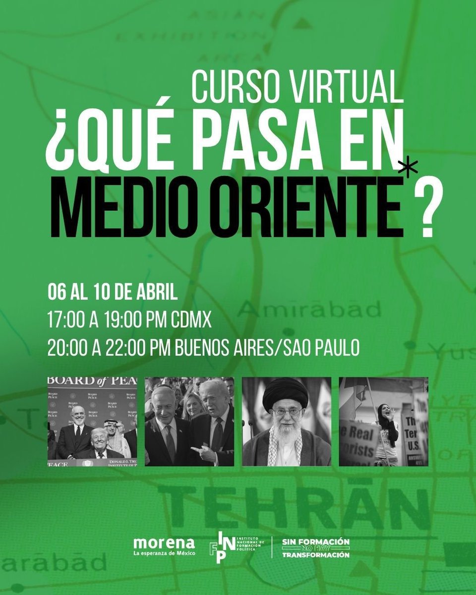 Formación Política Internacional tweet media