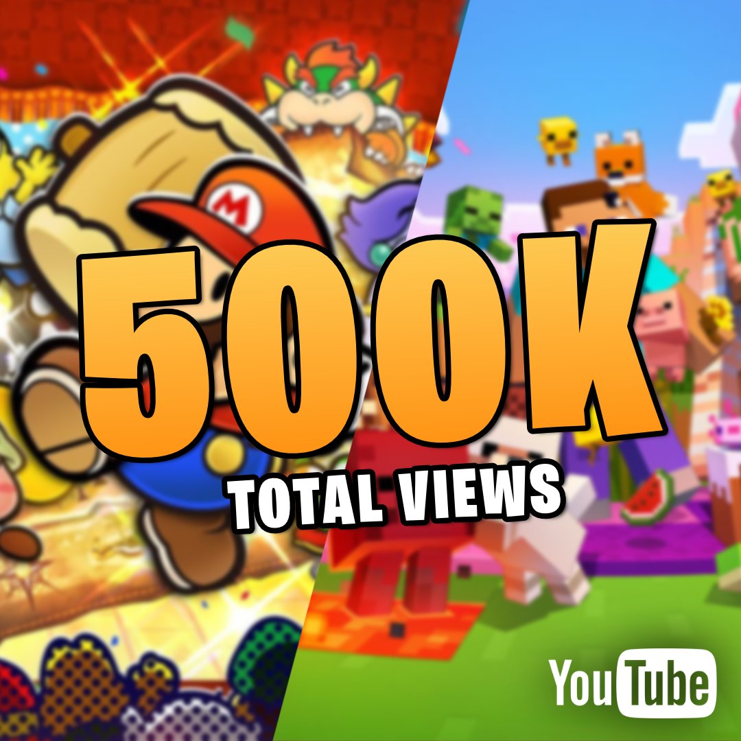 Poke13x's tweet photo. ANOTHER MILESTONE!!!! We officially reached a TOTAL OF 500,000 VIEWS on YouTube. It appears 2026, is our year so much support &amp; love from the community, let's keep reaching milestones together

[ Hashtags 🏷]
#TheRejectionSociety #YouTube #ContentCreator #Poke13x #Milestone #500K https://t.co/kQKob6YdoL