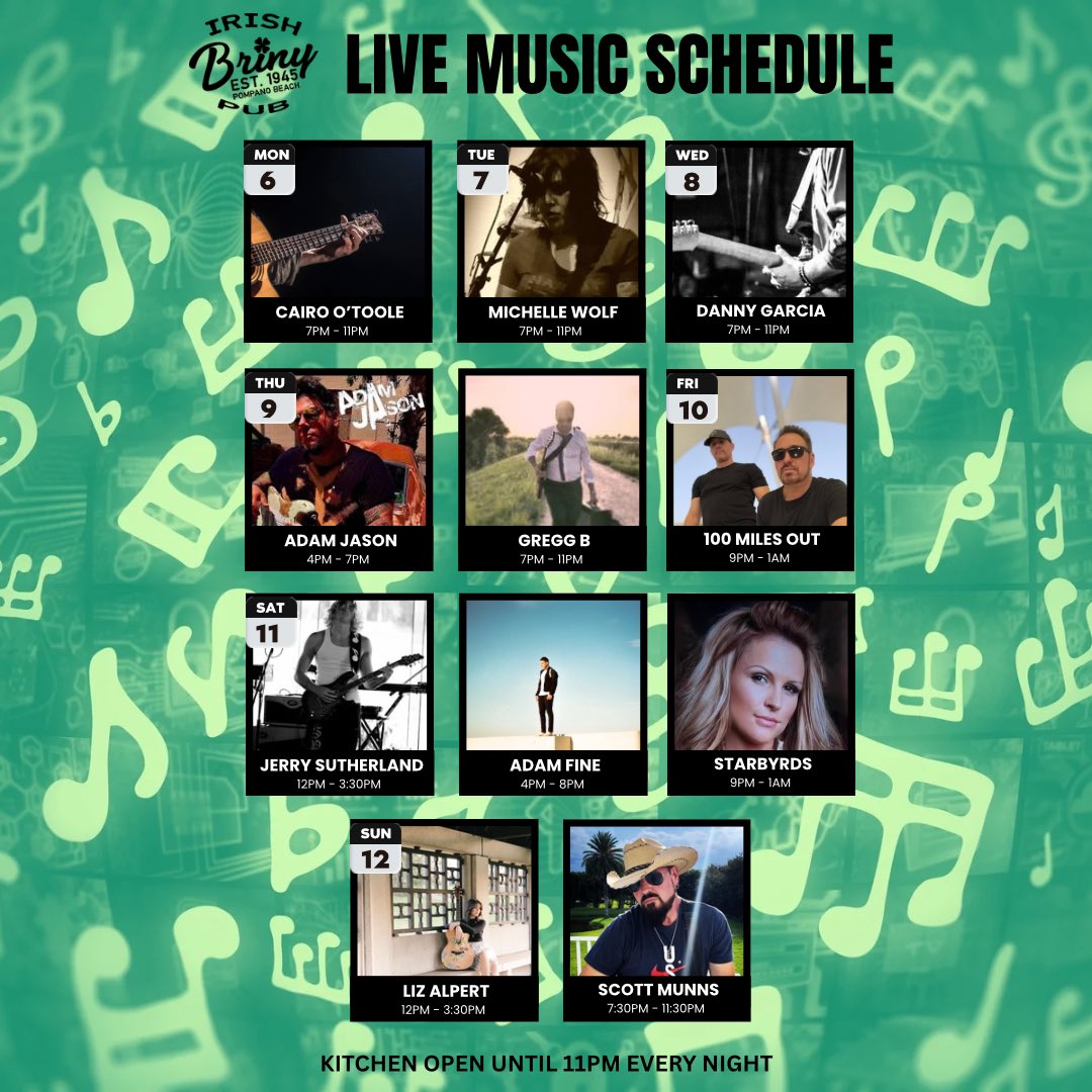 Briny Irish Pub Pompano Beach tweet media