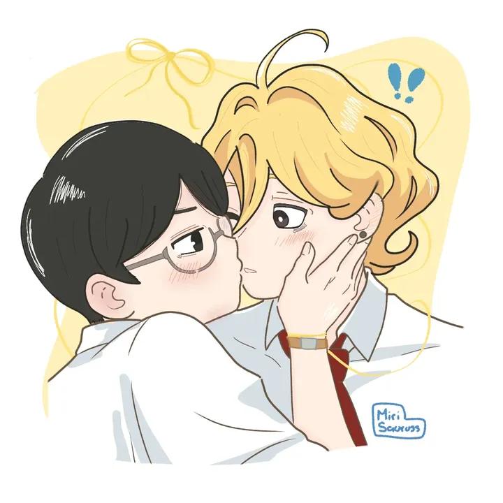 mirisaurusss's tweet photo. I rewatched Doukyuusei this weekend and ndjdjskwk I love them so much, so I drew this Hikaru and Rihito! ᕙ⁠(⁠ ⁠~⁠ ⁠.⁠ ⁠~⁠ ⁠)⁠ᕗ

#drawing #fanart #doukyuusei https://t.co/vyj08OZLbx