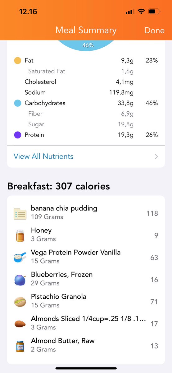 kill1bill1's tweet image. made this batch of banana chia pudding overnight and had some for breakfast ~307c 19.3g protein