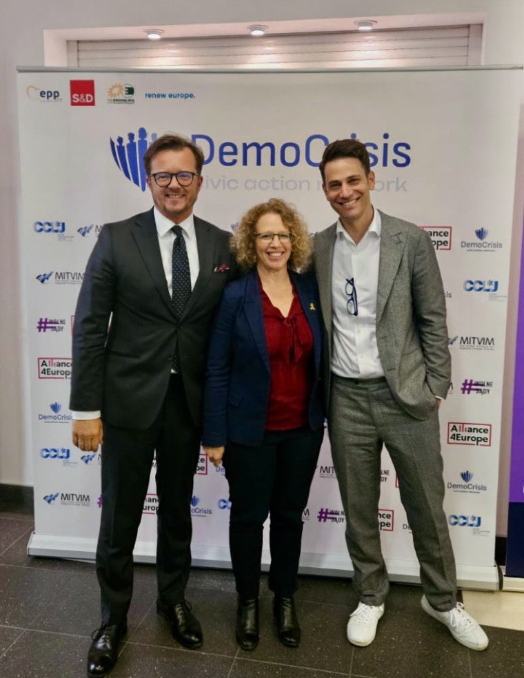 DemoCrisis civic action network tweet media