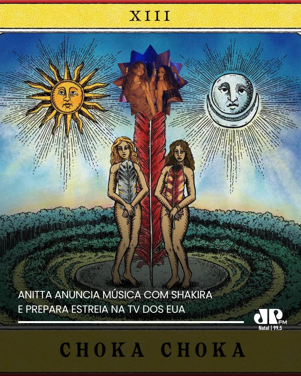 #POP | O álbum novo da Anitta, “EQUILIBRIVM”, contará com uma participação da cantora Shakira! O anúncio foi feito nesta segunda (6/4). Anitta divide vocais com a colombiana na faixa “CHOKA CHOKA”, um funk que será apresentado pela primeira vez na TV no programa norte-americano