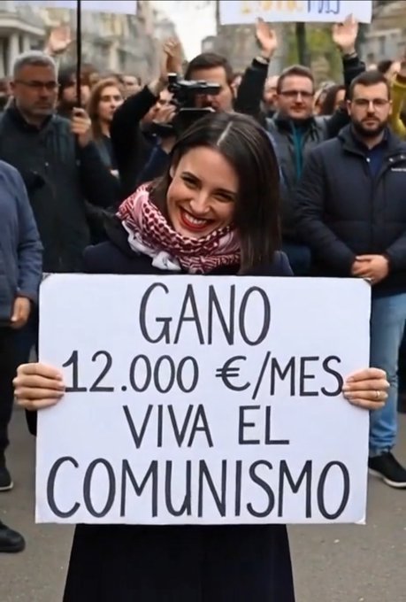 Bullstick1's tweet photo. @PODEMOS https://t.co/IJvb3fH64p