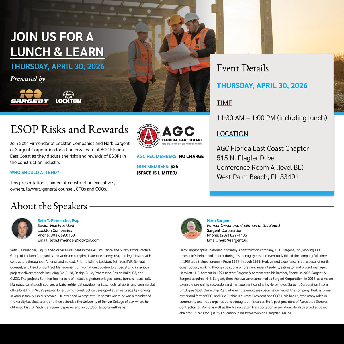 AGC - Florida East Coast Chapter tweet media