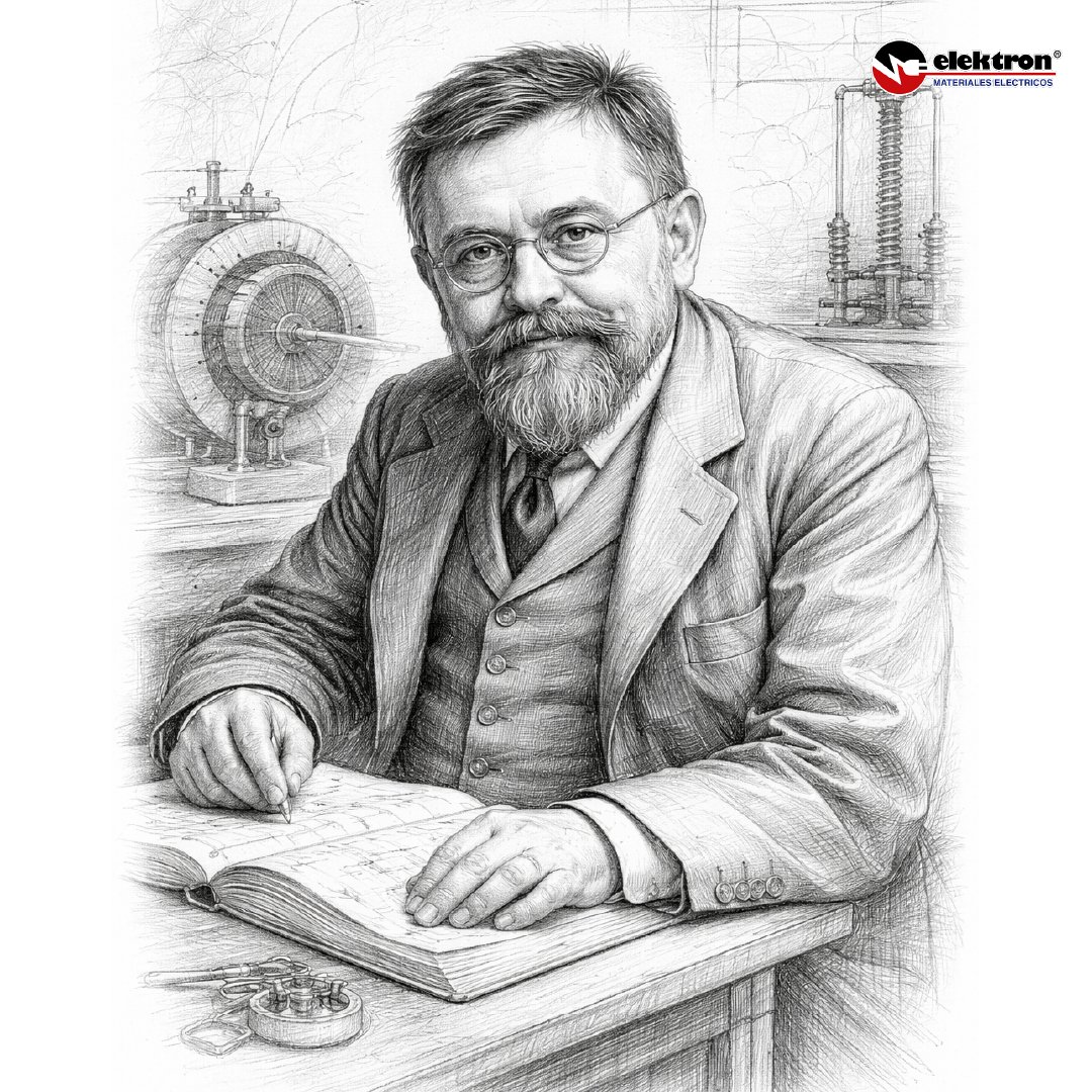 Charles Proteus Steinmetz transformó la ingeniería eléctrica al desarrollar métodos matemáticos para analizar la corriente alterna.

Su trabajo sentó bases clave para la industria eléctrica moderna.
#EnergíaYSolución #SoyElektron #CharlesProteusSteinmetz