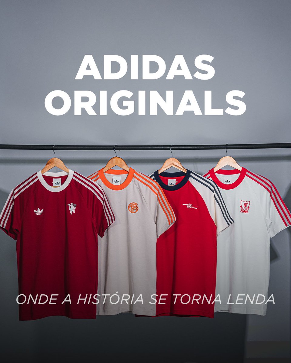 futfanatics's tweet photo. A Adidas Originals resgata a essência dos anos 90 com identidade e respeito ao meio ambiente.
São camisas, jaquetas e blusas pesadas que é claro que você encontra na Fut.
Bora colecionar?! 🛒
https://t.co/oD9yr0sRgl
#AdidasOriginals #Anos90 #RetroStyle #FutFanatics https://t.co/CTkaZlg5HB