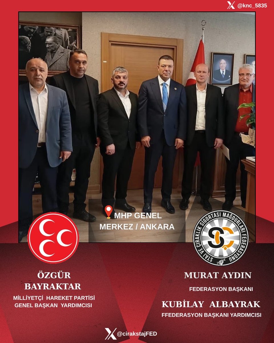 STAJ VE ÇIRAKLIK SİGORTASI MAĞDURLARI FEDERASYONU tweet media