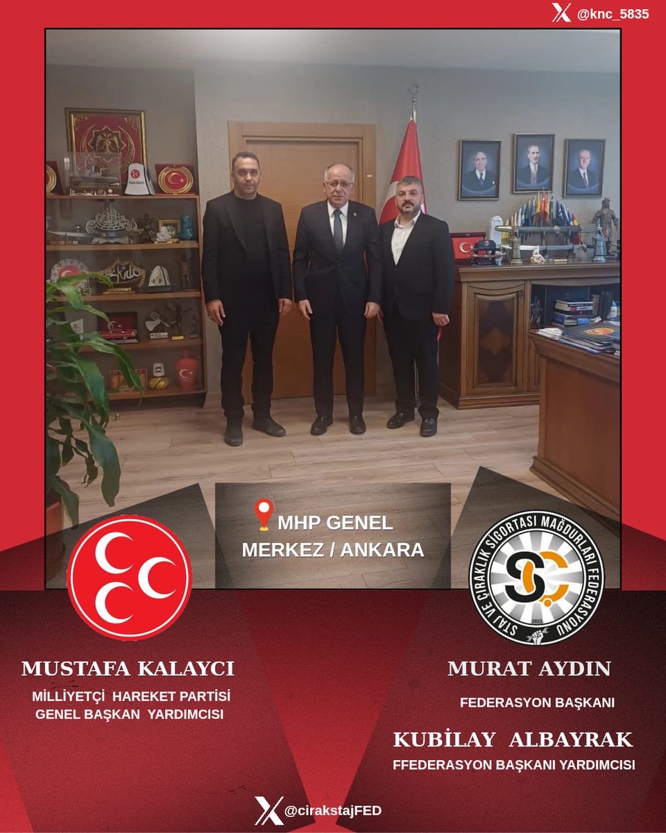 STAJ VE ÇIRAKLIK SİGORTASI MAĞDURLARI FEDERASYONU tweet media