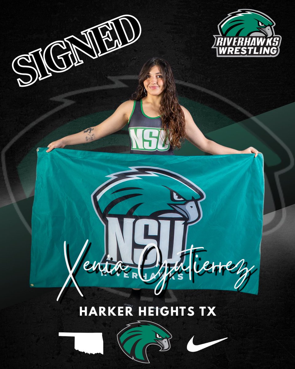 Xenia Guitierrez from Harker Heights TX is coming to NSU.  She was a 2x TX State Placer and 2x Regional Champ.  She is expected at 145 next season.