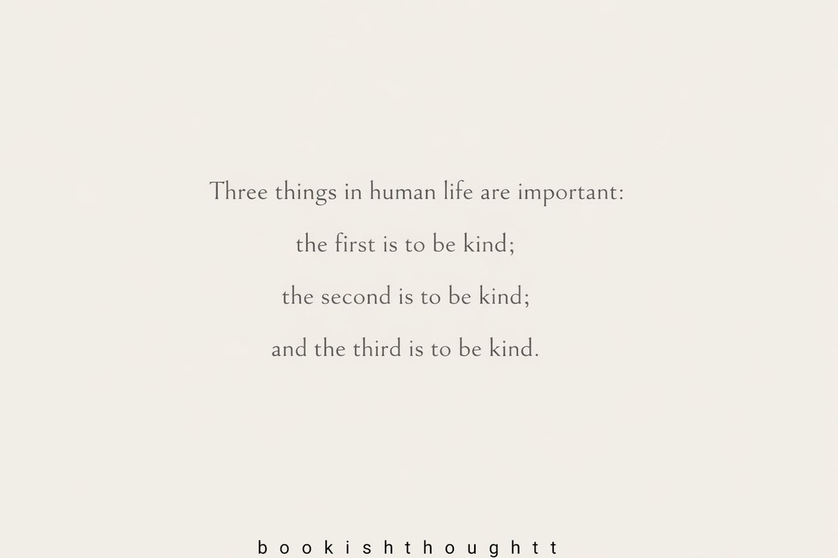 bookishthoughtt's tweet photo. #kind #life #thought #readers https://t.co/5uy0FHadUZ