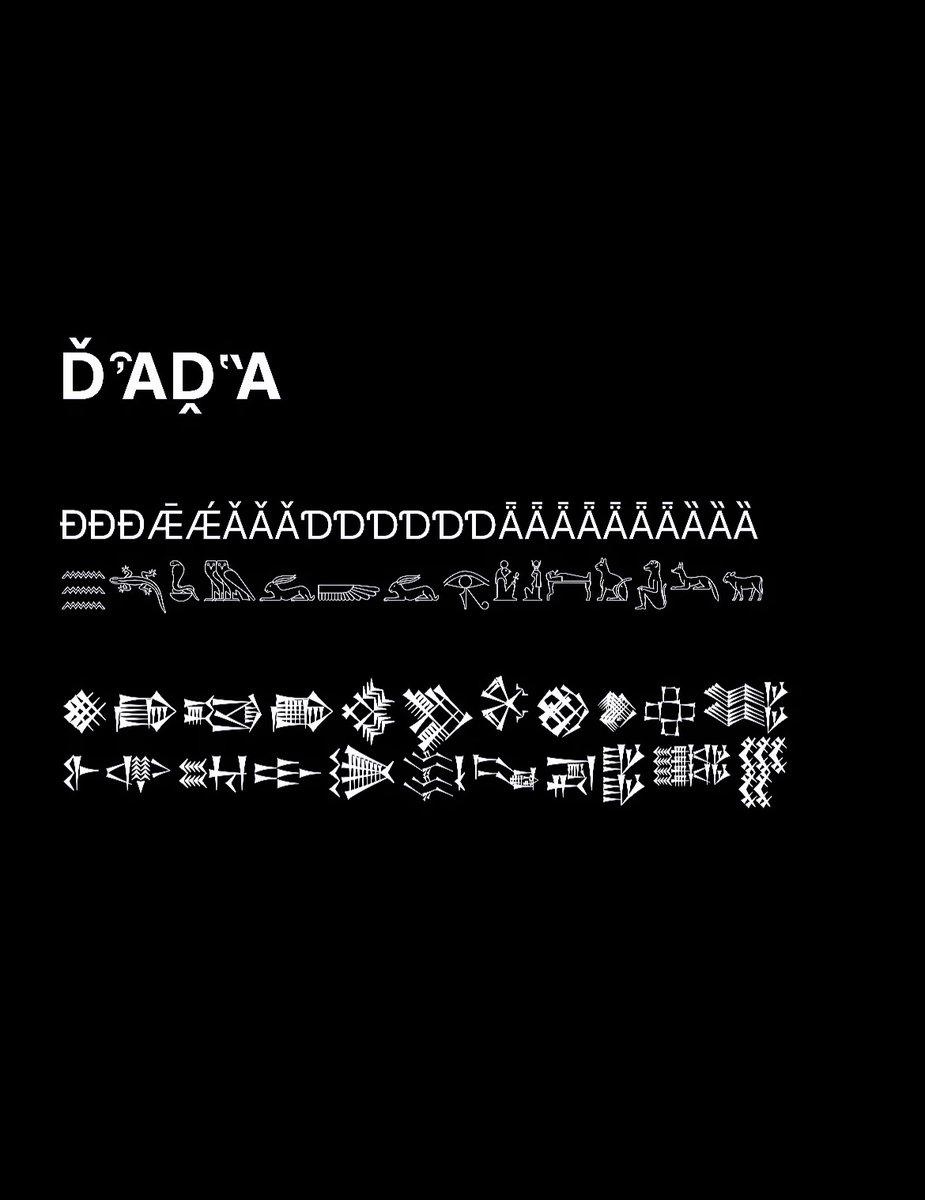 RoseKnapp_'s tweet image. Dada by Rose Knapp 

#poetry #experimentalpoetry #avantgarde #visualpoetry #vispo