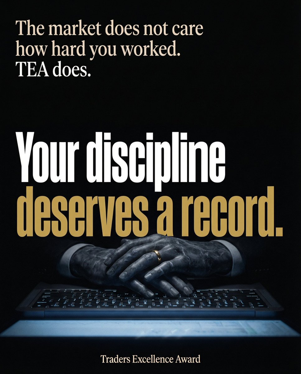 tea__global's tweet photo. In every industry that takes itself seriously — there is one body that sets the standard. One institution that decides what counts and what does not. Trading has never had that. Until now. TEA sets the standard. #TEA #VerifiedTrader #ForexTrader #RecordHolder #CryptoTrader https://t.co/9CRI2JsZsg