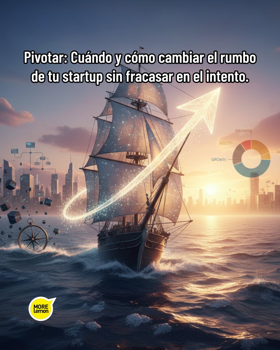 MoreLemon's tweet photo. Pivotar no es un salto al vacío, es un giro calculado. El mercado siempre tiene la razón. Aprender a escucharlo y adaptarse es la clave de la supervivencia.  ¿Has tenido que pivotar tu estrategia alguna vez? 
Te contamos cuándo y cómo hacerlo: https://t.co/mNYEzFWaP8 https://t.co/oW5OHA5AFg
