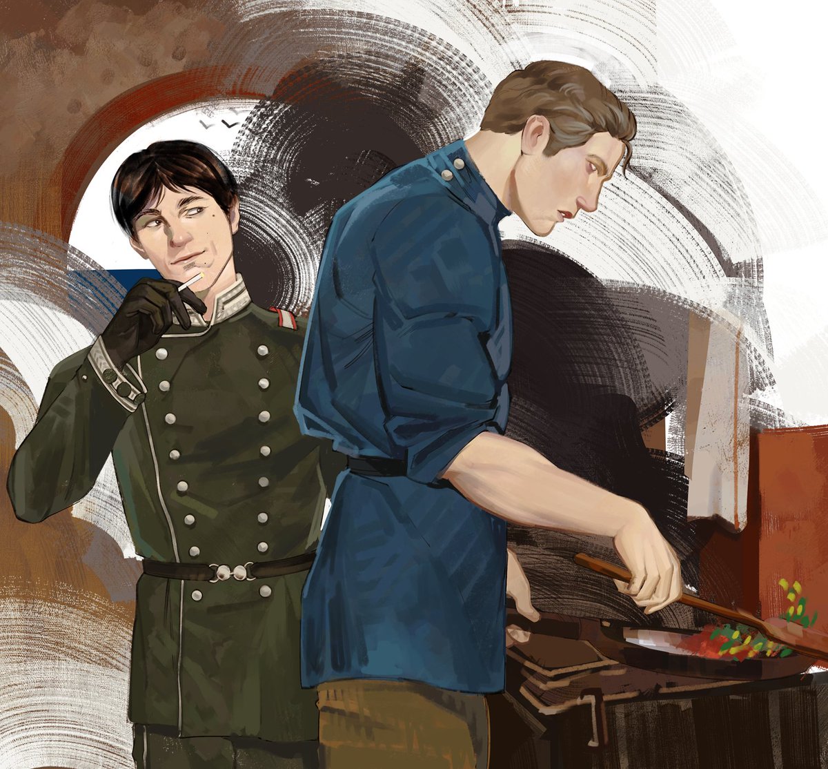 ship's doctor x cook au