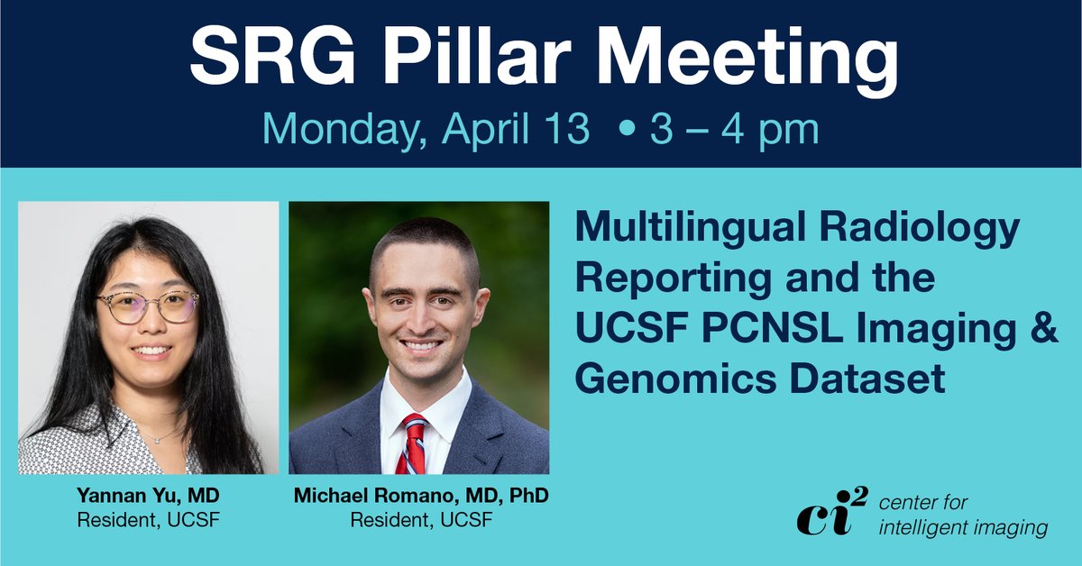 UCSF Center for Intelligent Imaging tweet media