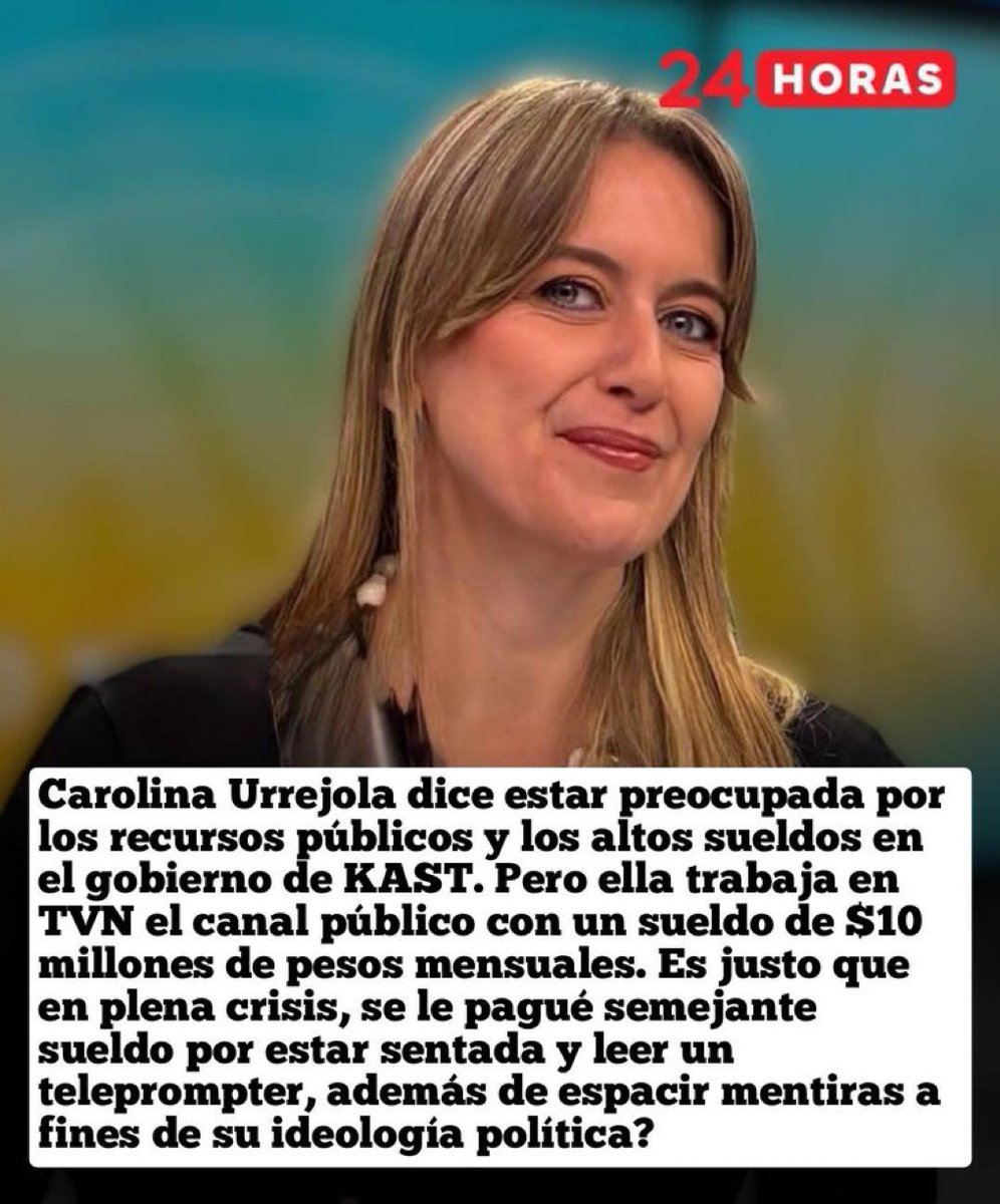Zalkaciuz2030's tweet photo. Ésta Comunista disfrazada de periodista, llega ser descarada en sus entrevistas con un sector  y cuando la enfrentan, se hace la víctima. Y más encima, es muy cara $  y  MENTIROSA... https://t.co/7HBQ1DTMPa https://t.co/VEwuAzuLWM