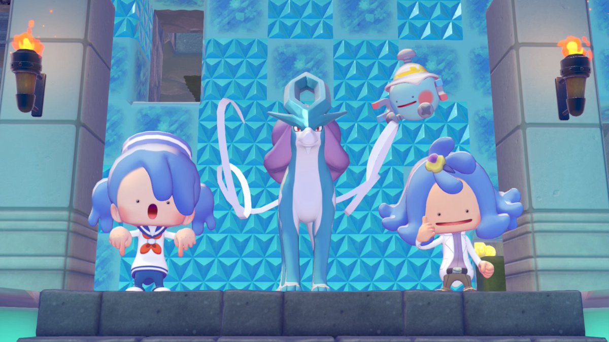 クラウド島やっとスイクンお迎えできた🩵

残すはライコウのみ.ᐟ.ᐟ
ポケモンたちの拠点作りも順調です( * ॑˘ ॑*)ﾞ