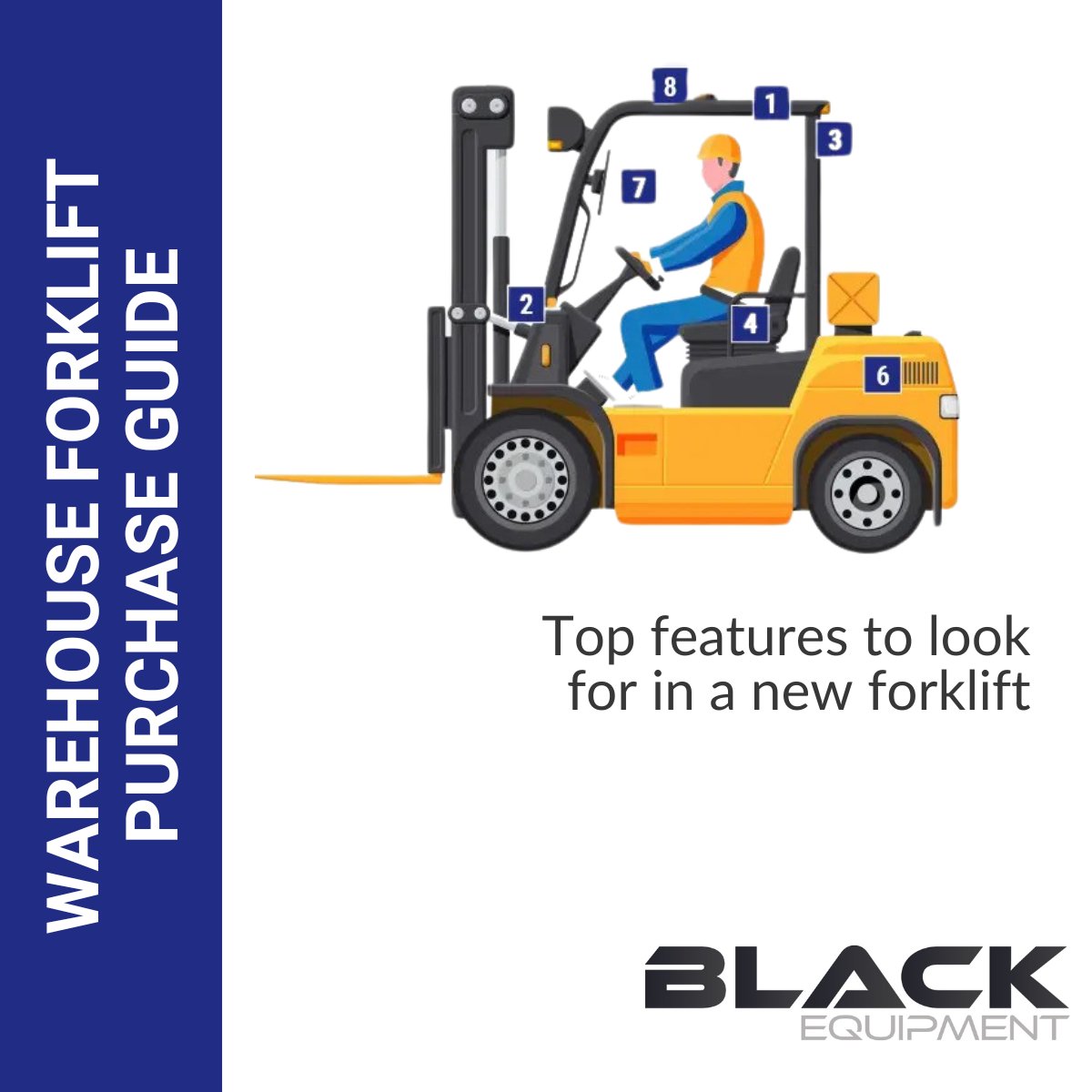 blackequipco's tweet image. Looking for a new #forklift? We discuss the top features of forklifts — from load positioning capacity to power sources to operator safety — to consider in the purchase decision making process in our blog.

Simplify your search:  
blackequipment.com/blog/top-featu…