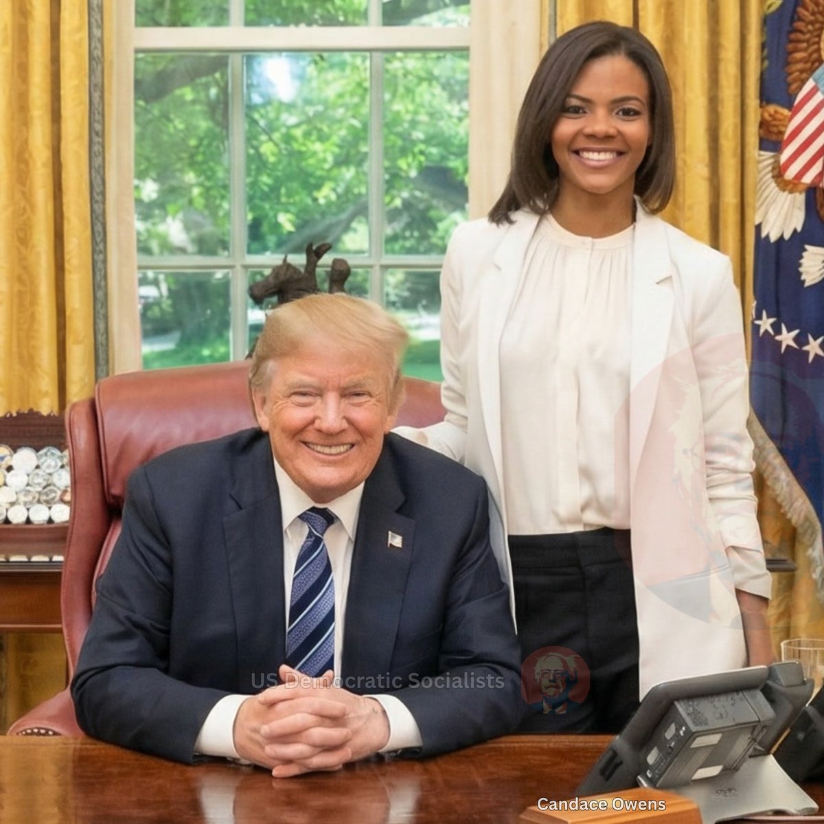 Lovable Liberal and his Old English sheepdog tweet media