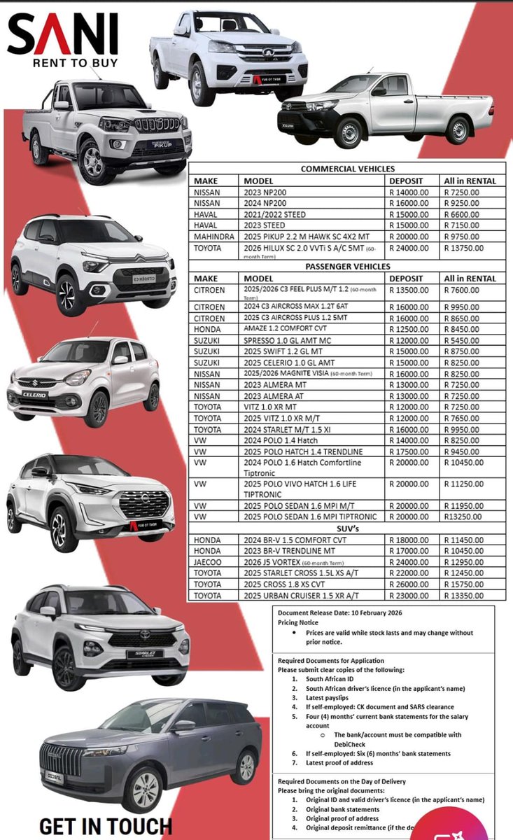 SANI Rent to Buy (@sanirent2buy) / Posts / X