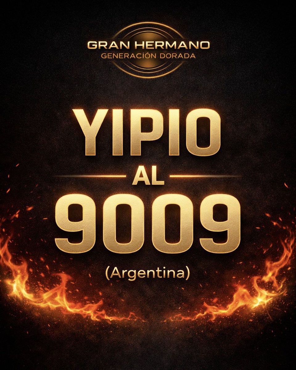 NO PAREN DE VOTAR 

#GranHermano